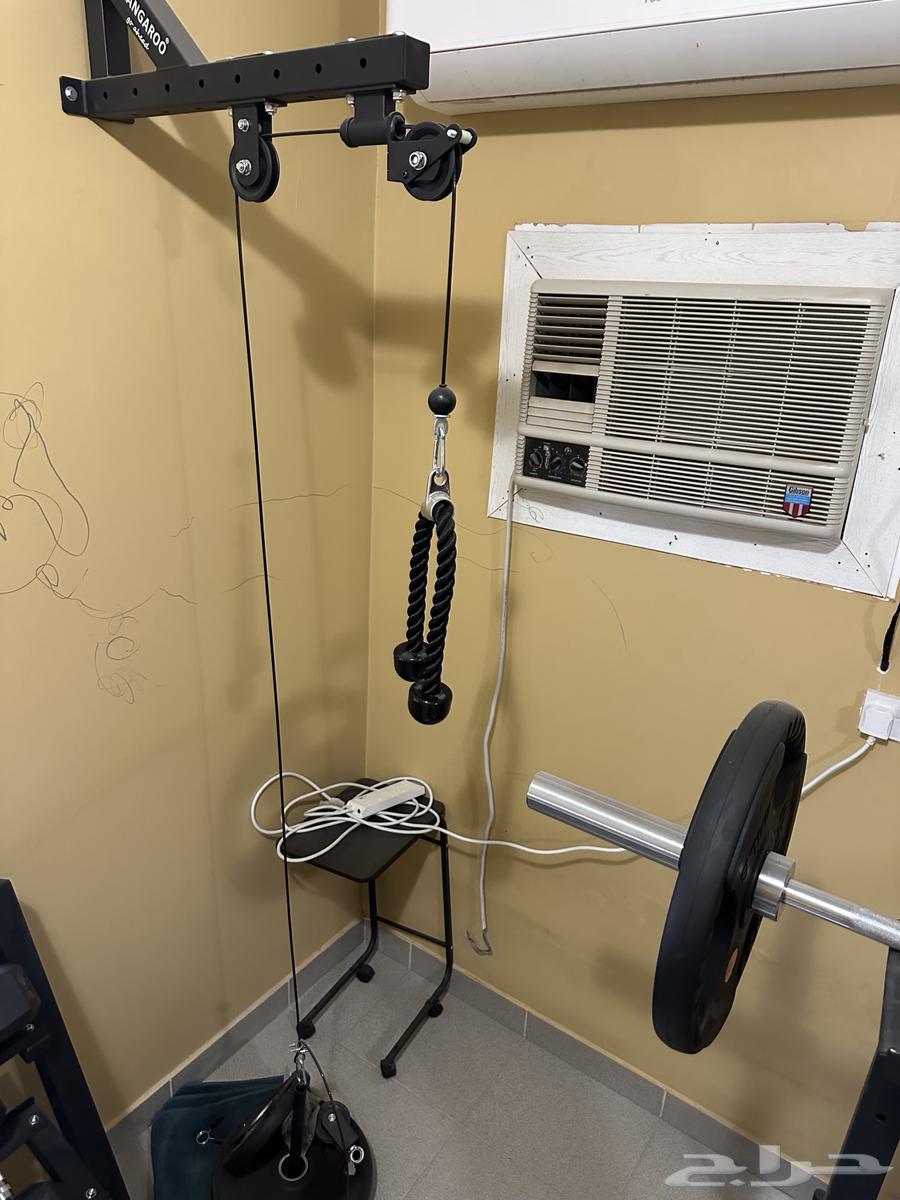جيم منزلي home gym (اثقال  حديد  معدات)64542317349891114