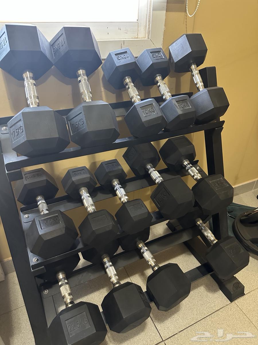 جيم منزلي home gym (اثقال  حديد  معدات)64542317349891113