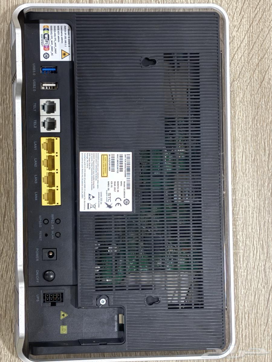 للبيع مودم ألياف STC موديل G-240W-B64537756741249111