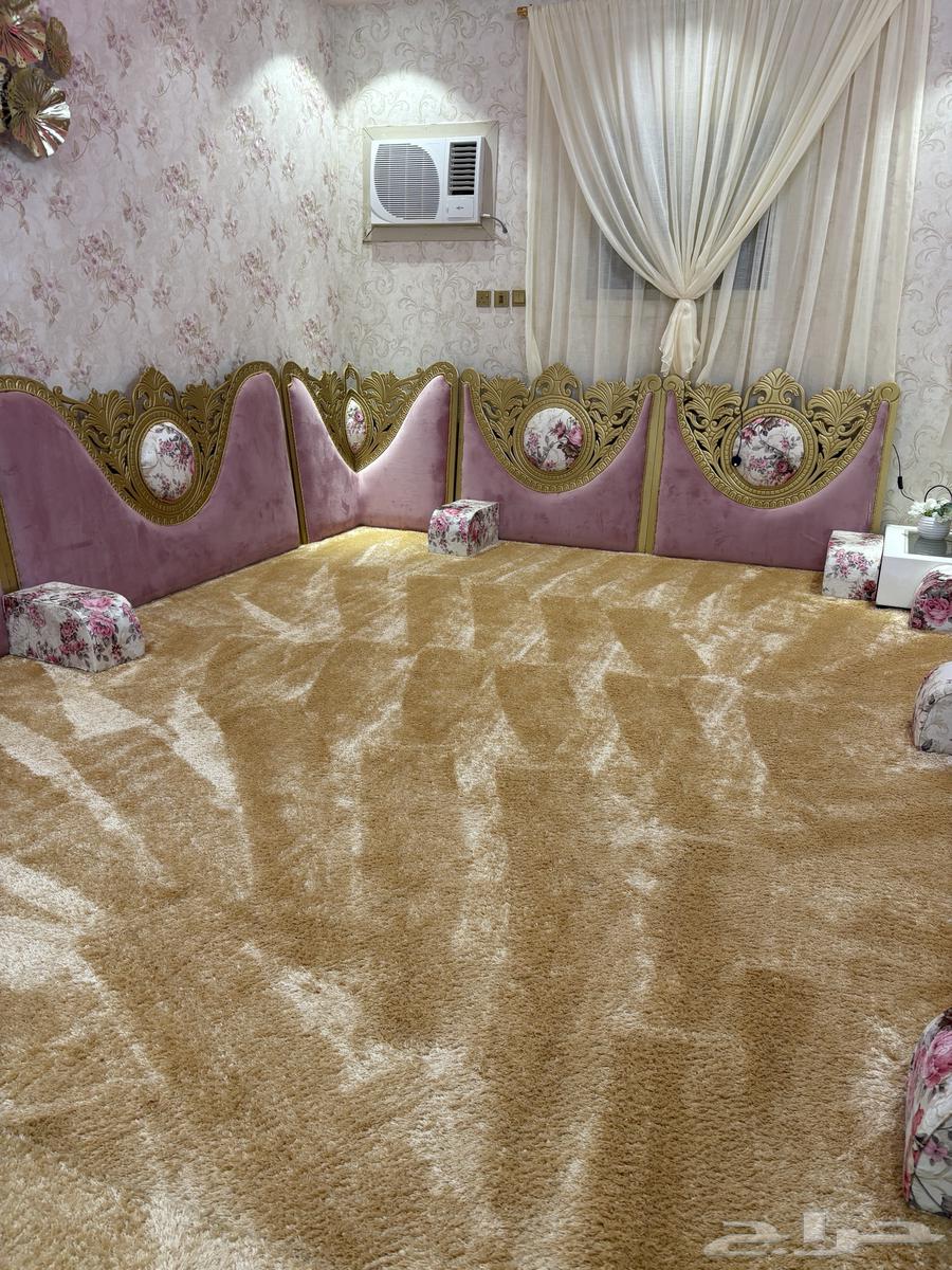 New cushions for sale, new carpet, and full underlay, size 4 by 564536042694401111