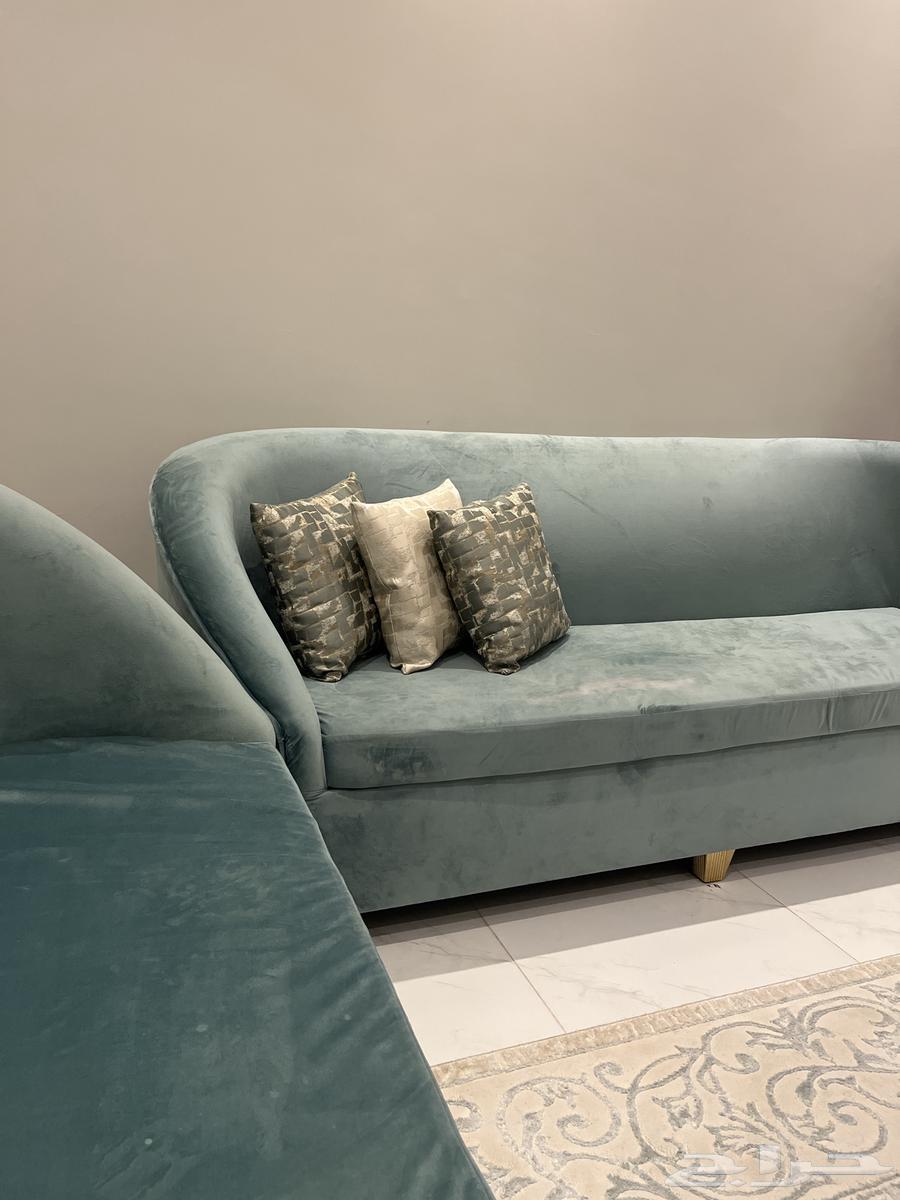 كنب مودرن مخمل لون نادر64542472644225114