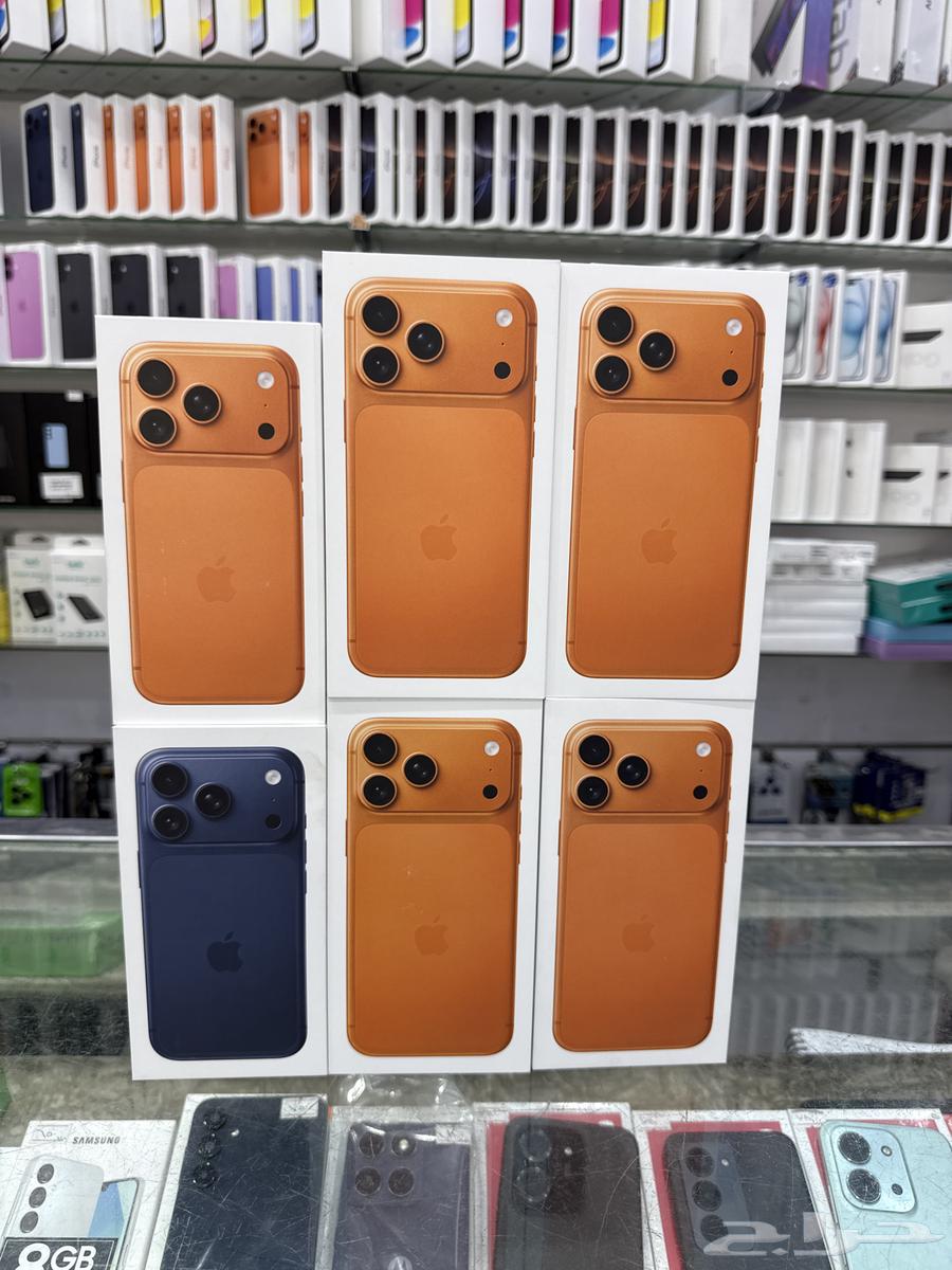 ايفون 17 برو ماكس 256 قيقا جديد64535722960514114