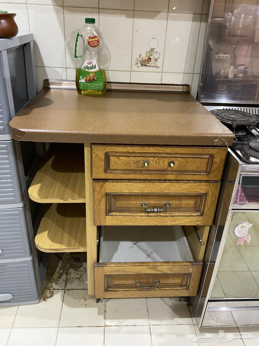 مطبخ خشبي مستعمل للبيع64539116380801111