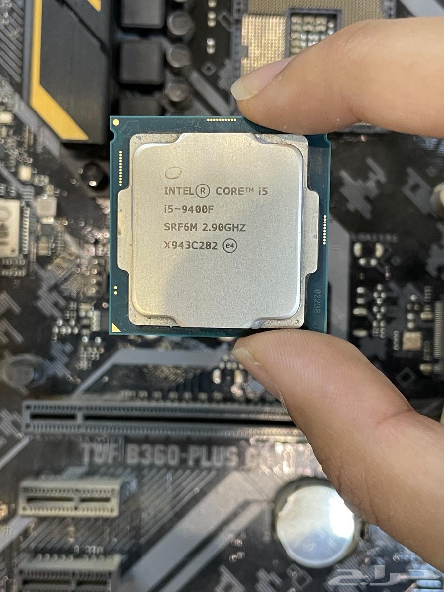 طقم i5-9400F   TUF B360 للبيع نظيف64536168126338111