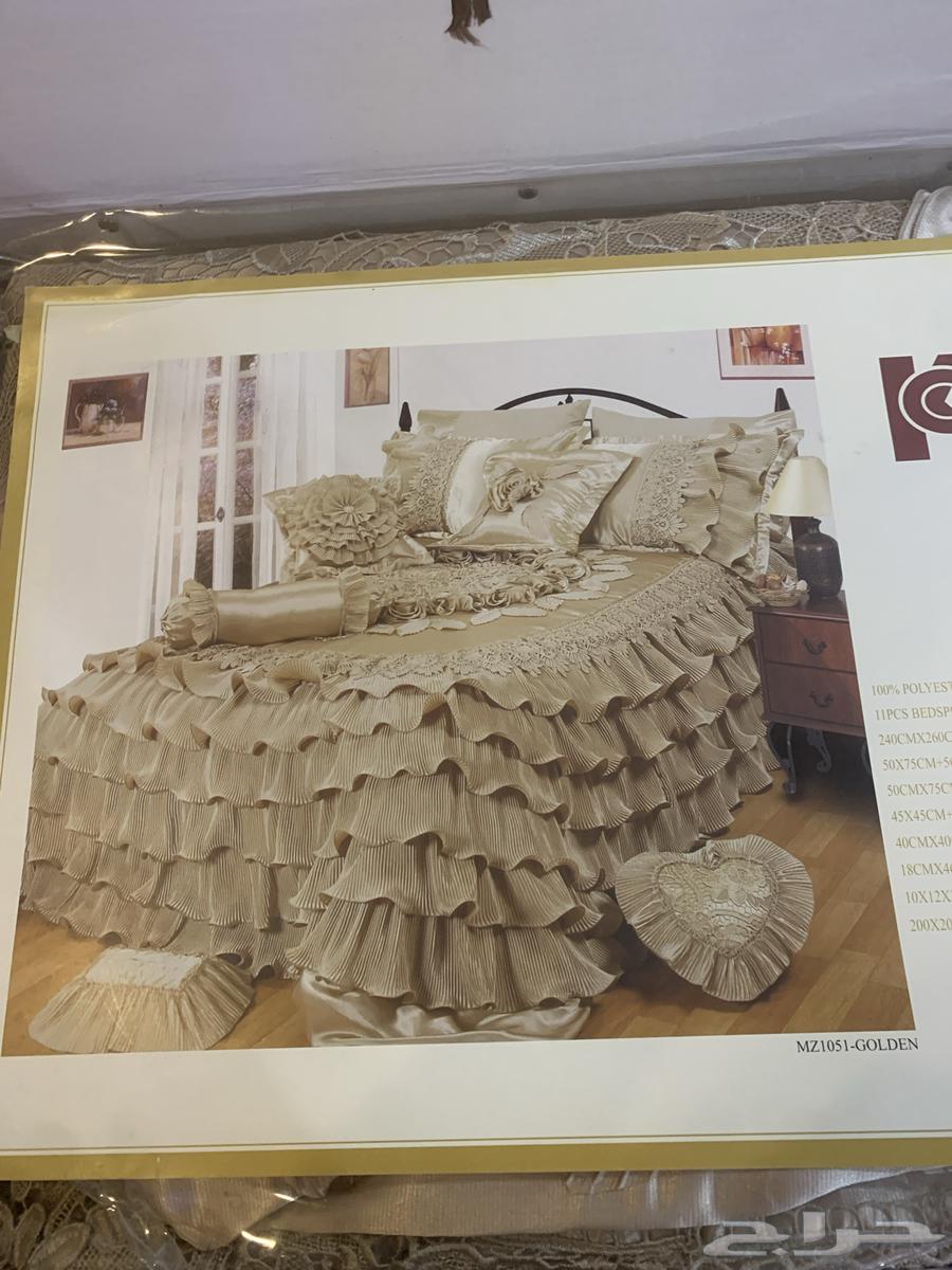 مفرش عرايسي جديد بلكرتونة للبيع على السوم64538007663873111