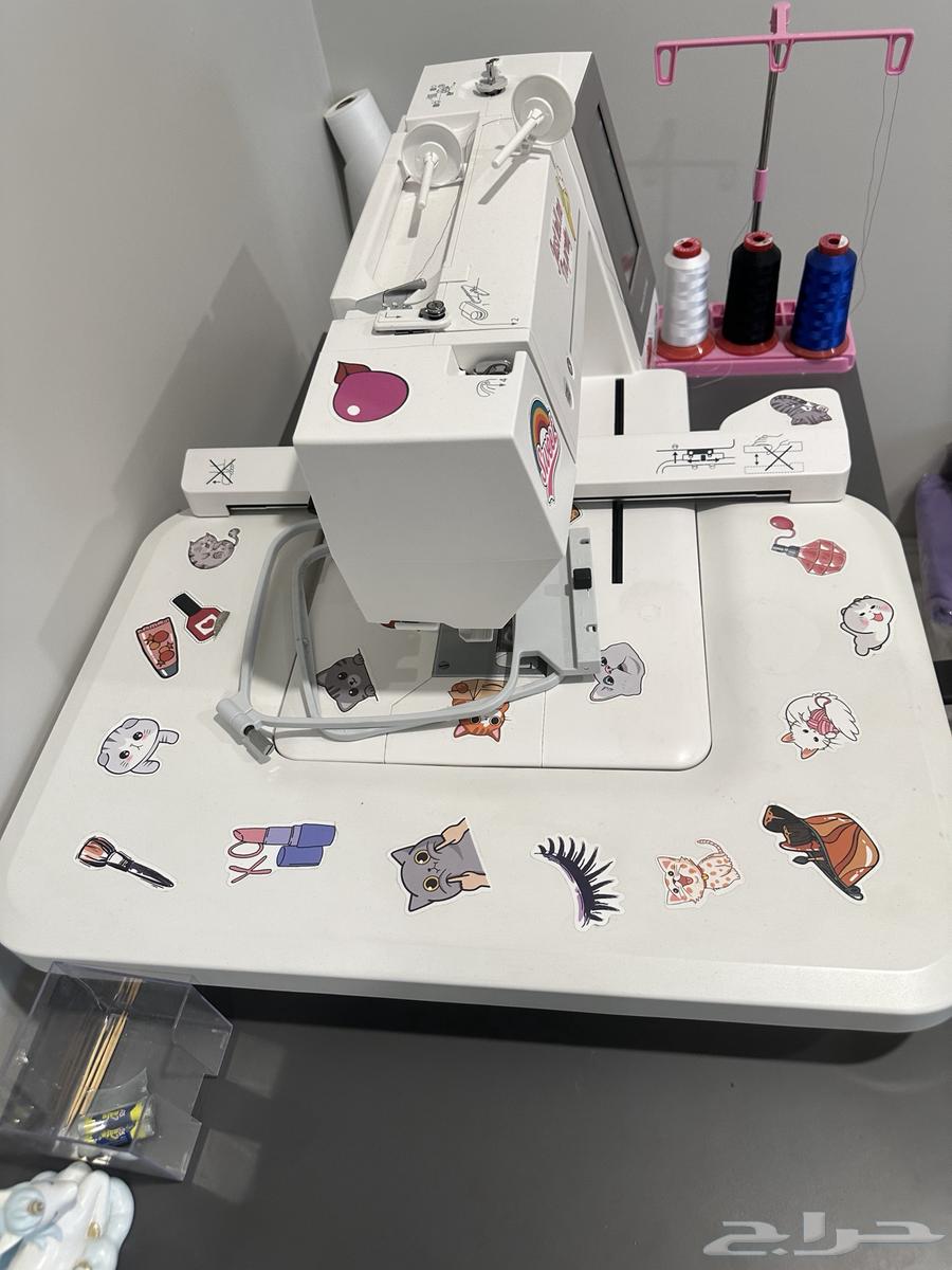ماكينة تطريز نوع جانومي بجميع اغراضها وكرتونها64539711984770114