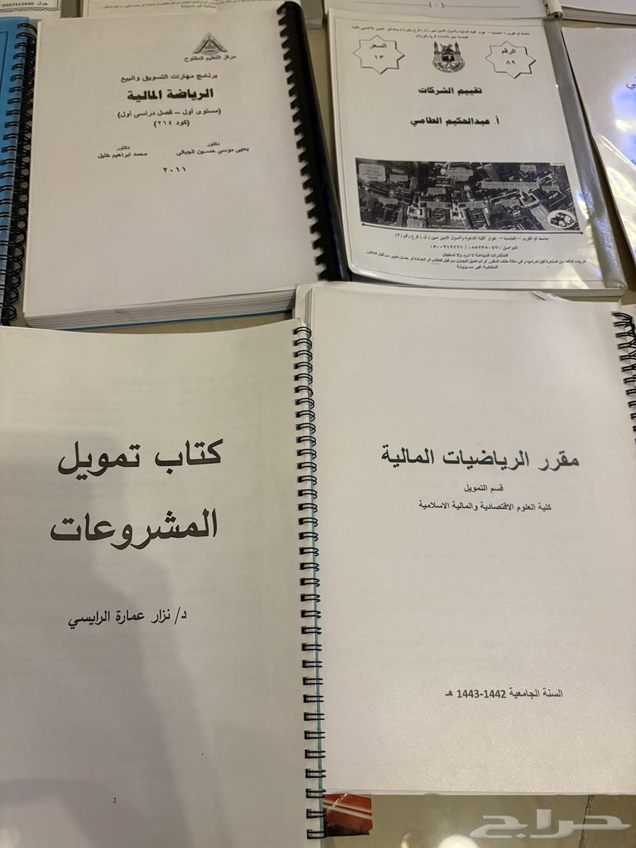 كتب جامعه ام القرى كليه العلوم الاقتصاديه والماليه64541236387073114