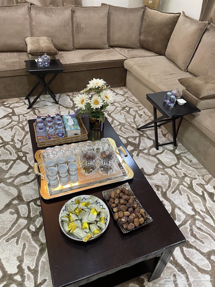 كنب مجلس ساده نظيف شبه جديد خشب جودة اصلي لا يوجد به عيوب64535694957443113