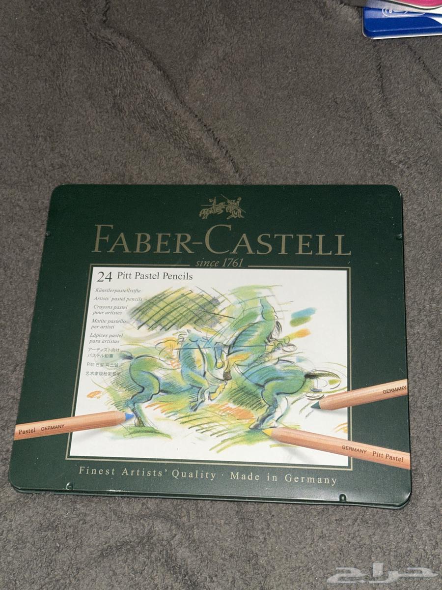 علبة ألوان باستيل خشبي   Faber-Castell أصلي64542983512707111