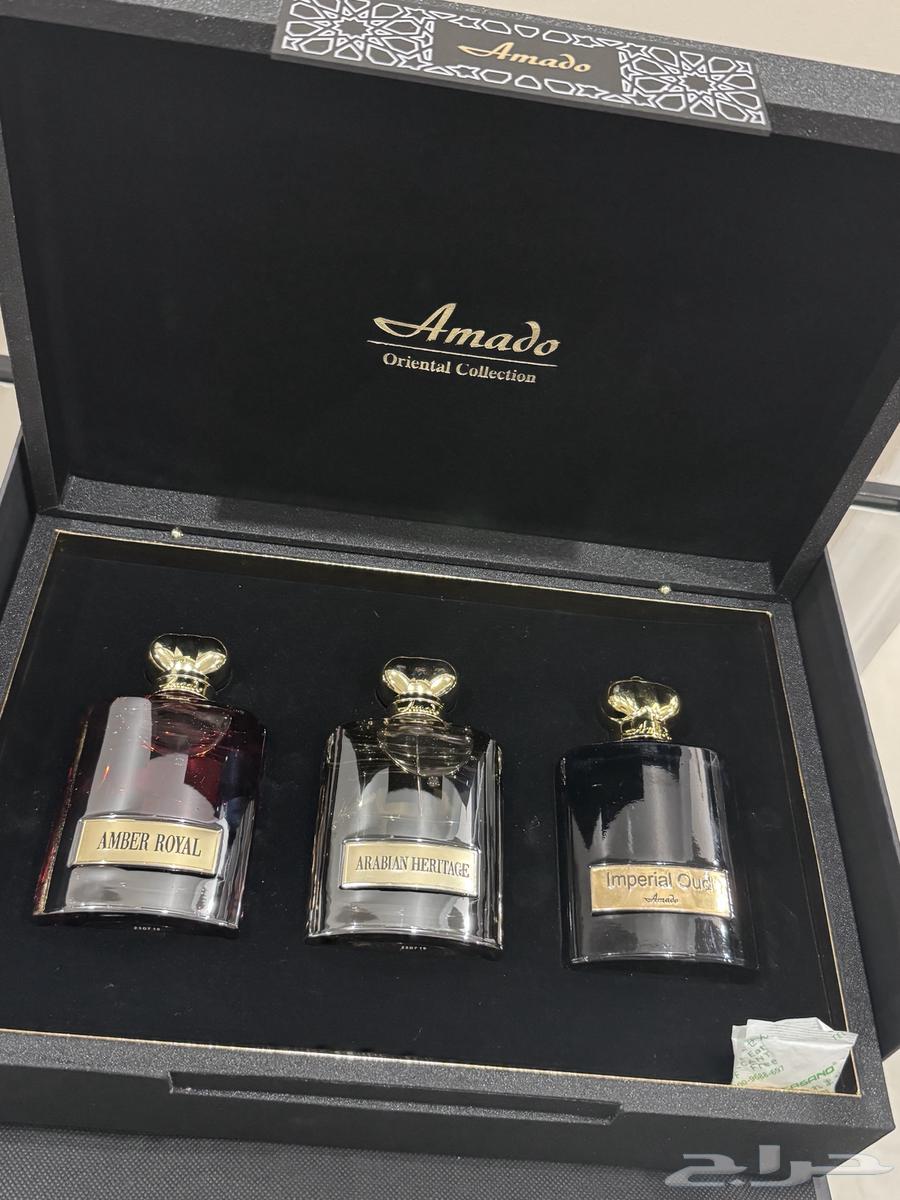 طقم فاخر لعطور أمادو من ثلاثة عطور64540950145795111