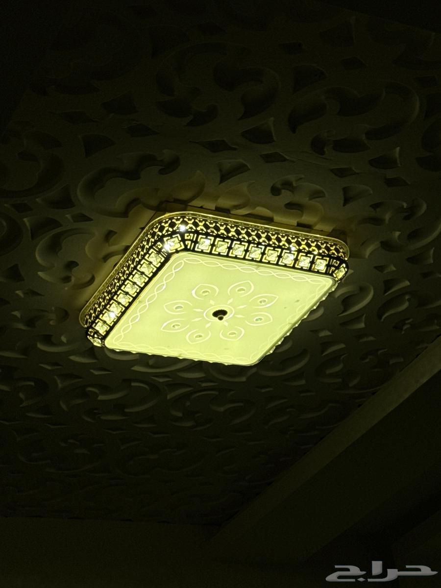 ثريا العدد 2الإضاءه ثلاث الوان سعر الحبه 100 ريال64542034152322112