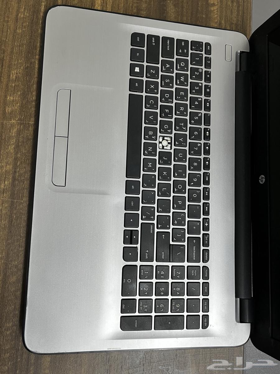 لابتوب hp للبيع المستعجل   يوجد كسر في حرف واحد فقط64539302098819111
