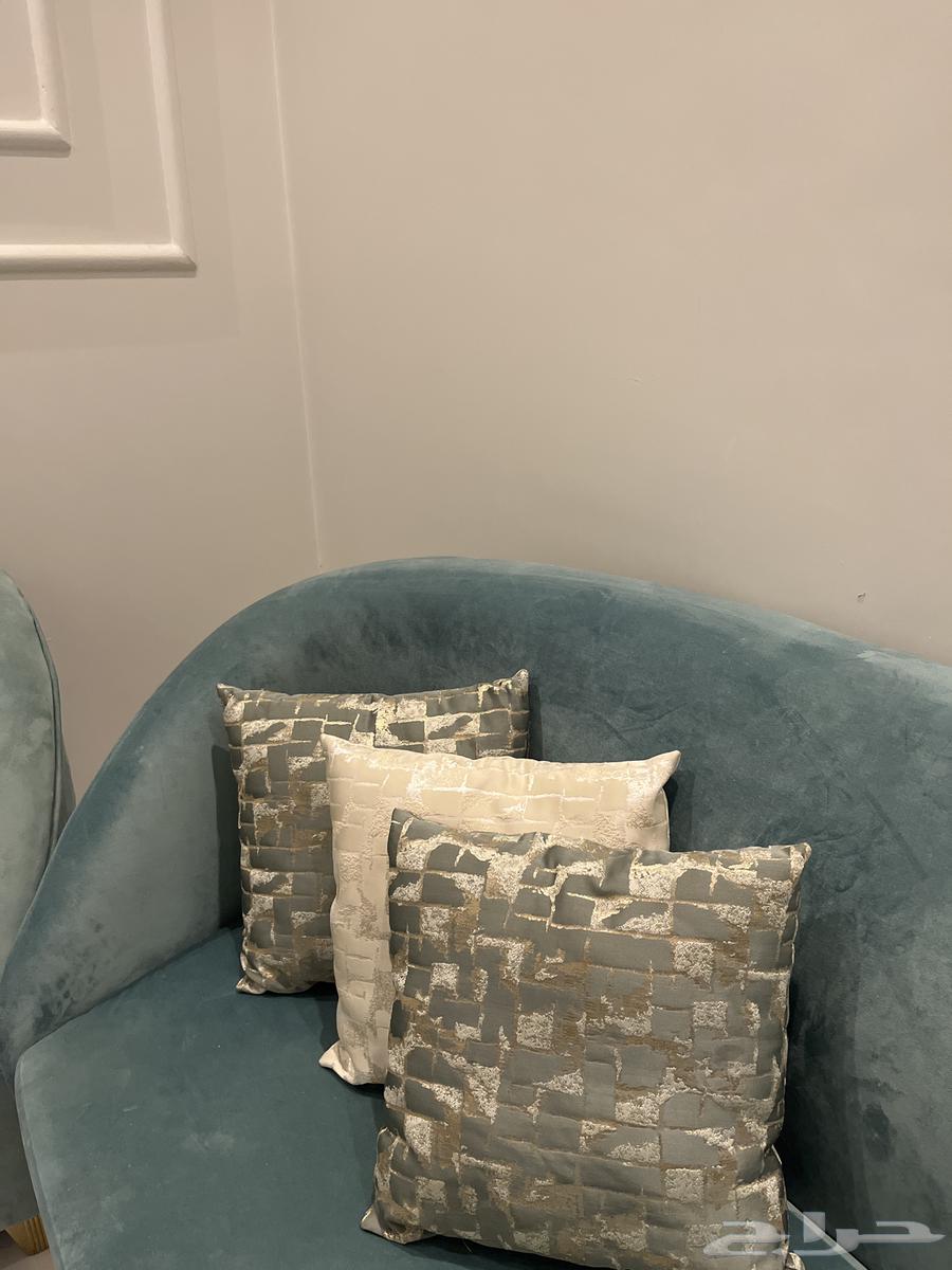 كنب مودرن مخمل لون نادر64542472644225113