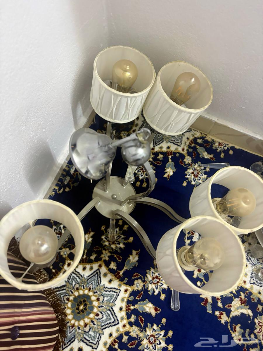 Large double bulb with five lights, clean and new64540680744706112