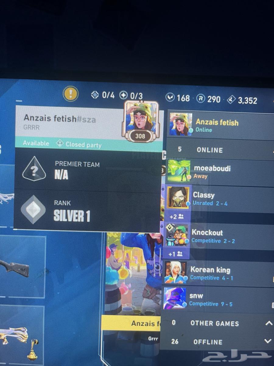 valorant account for sale 500 (a lot of banners and agent)64542800163587110