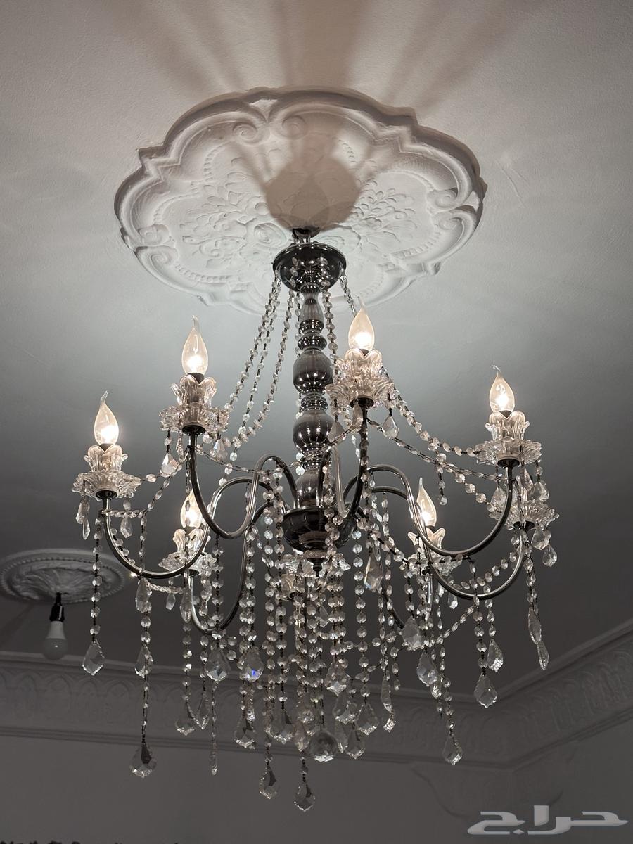 نجفة لون فضي64543548871553111