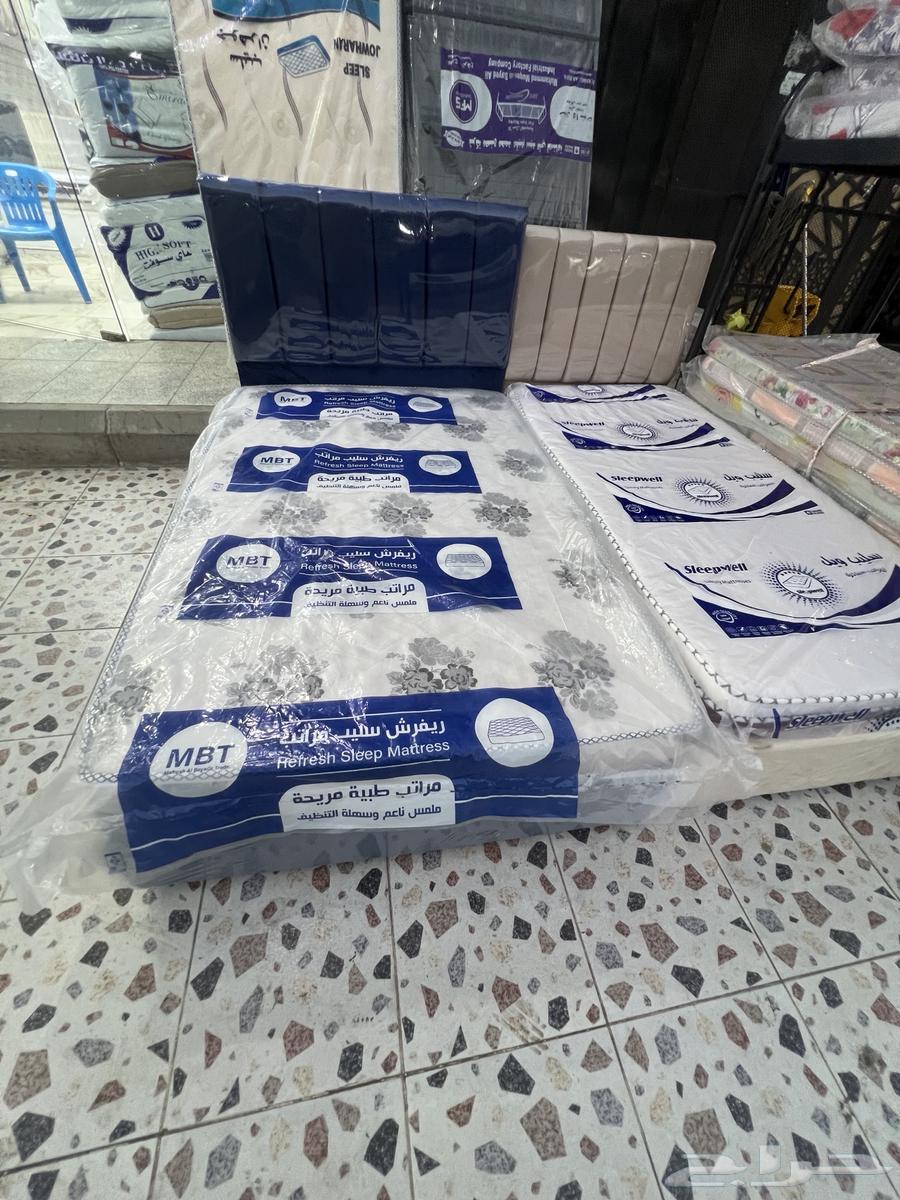 سراير حديد خشب و دواليب خشب جديد64537658784003112