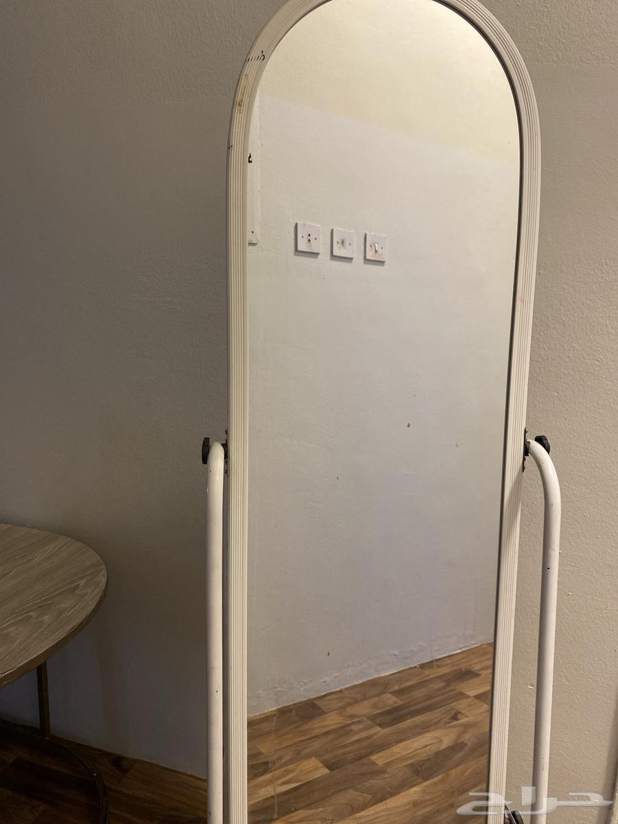 مرايا   مراية طويلة باللون الابيض64538457712513110