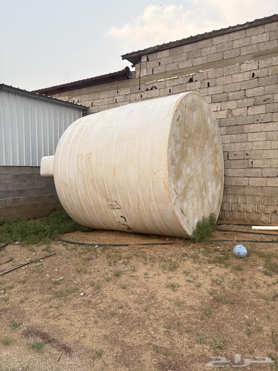 تانكي فيبر قلاس كبير سعة 20طن للبيع64540652509570110