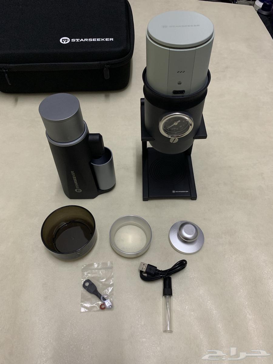 Selling a portable coffee machine and grinder, both rechargeable and brand new unused64536683128578114