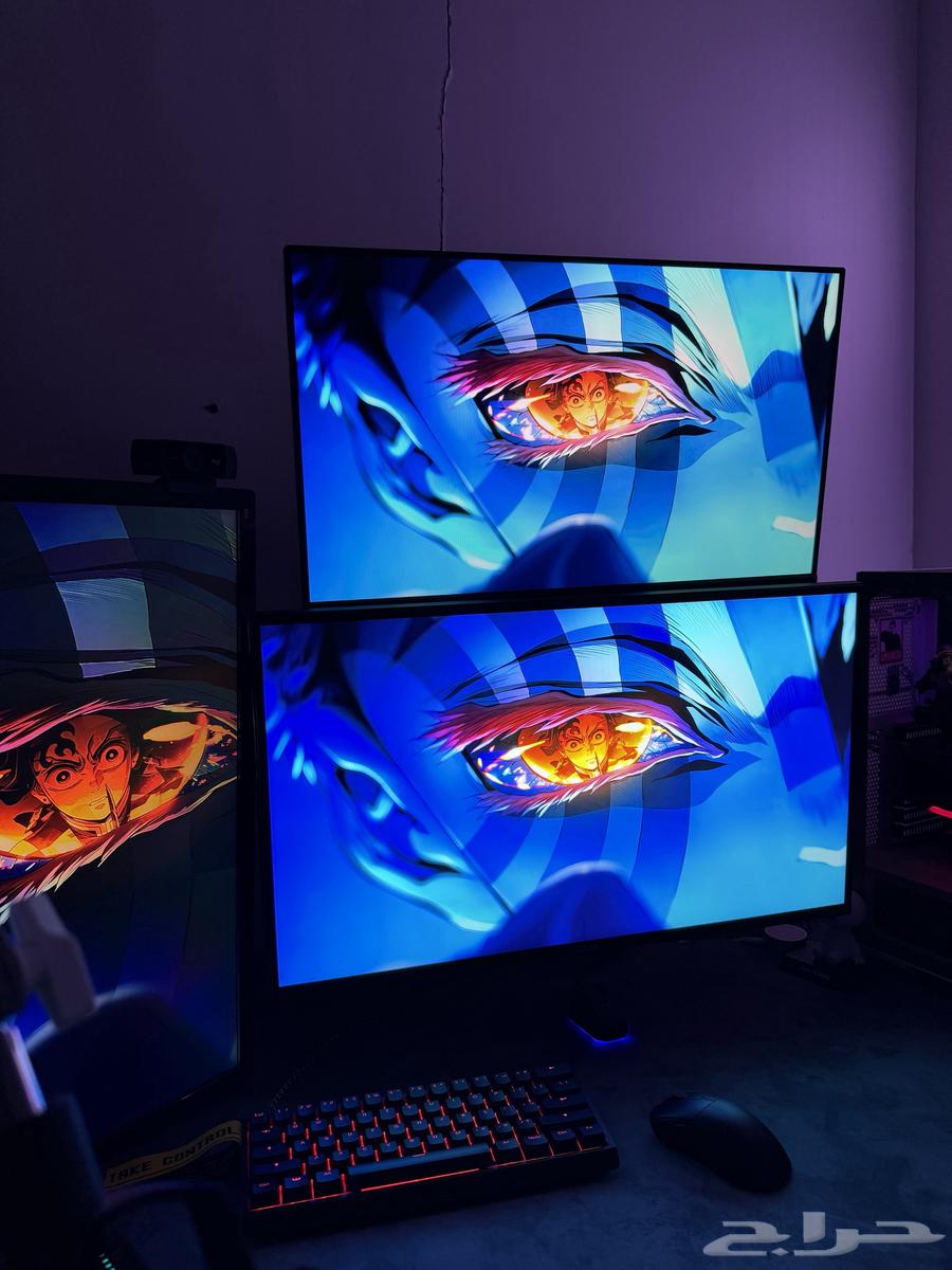 بي سي للبيع كامل مع 3 الشاشات64543068732419111