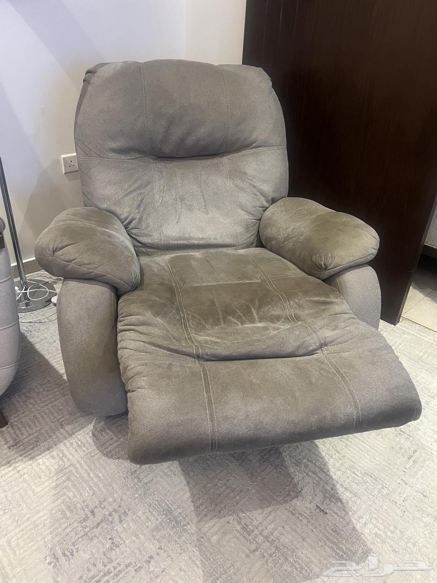 Lazy Boy fabric recliner sofa64538958240130111