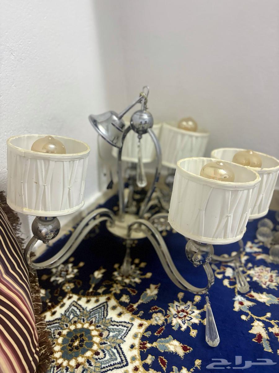 Large double bulb with five lights, clean and new64540680744706111