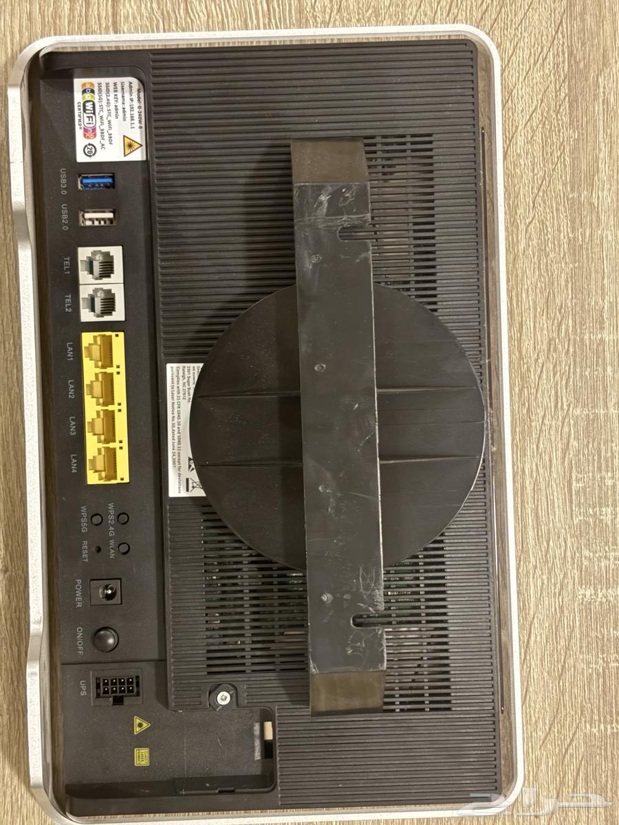 للبيع مودم ألياف STC موديل G-240W-B64537756741249112