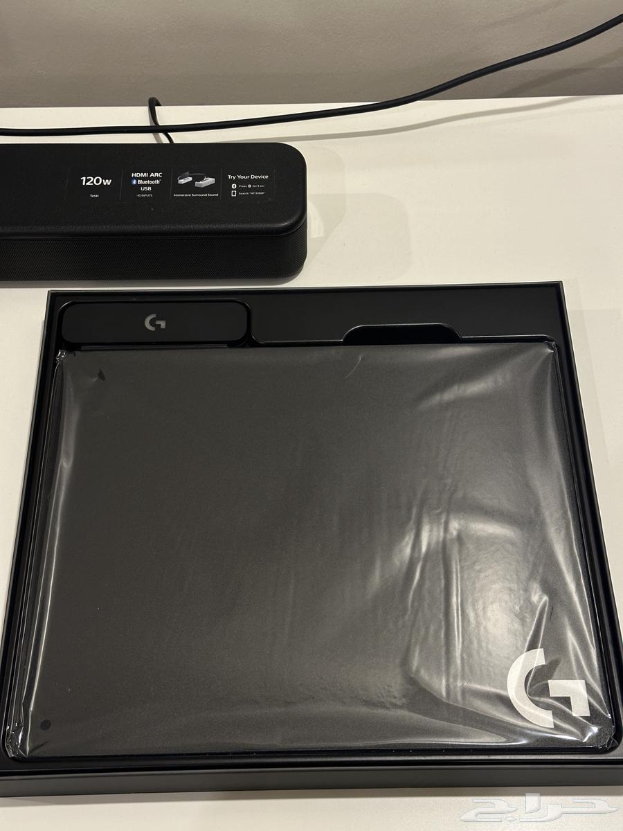 للبيع (ماوس وماوس باد لاسلكيي وكيبورد) من لوجيتك نظيفة جدا64535364752257113