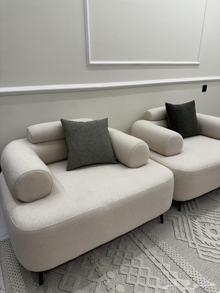 كنبتين للبيع جديده ماناسبت صالتي64535555277441114