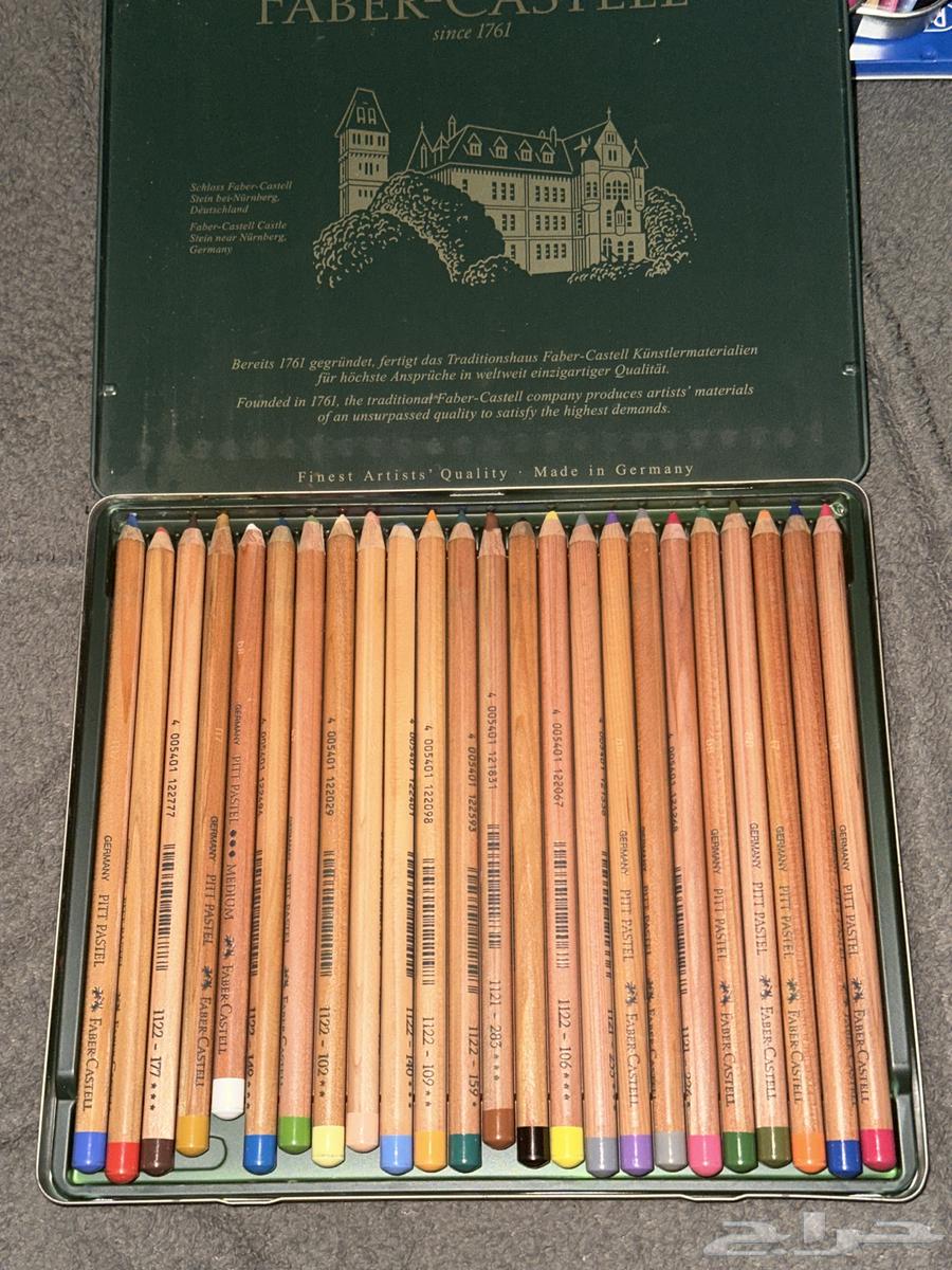 علبة ألوان باستيل خشبي   Faber-Castell أصلي64542983512707110