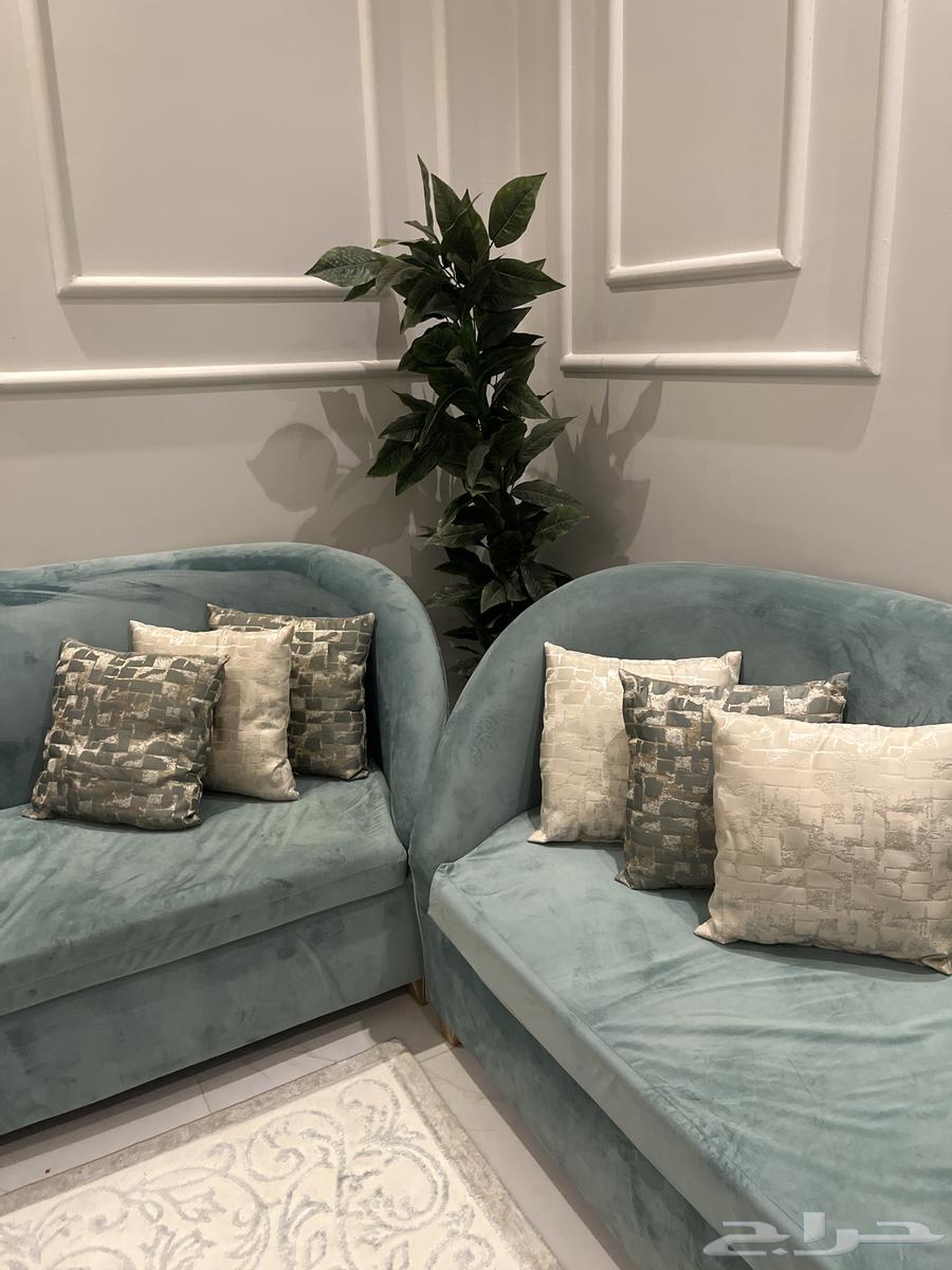 كنب مودرن مخمل لون نادر64542472644225110