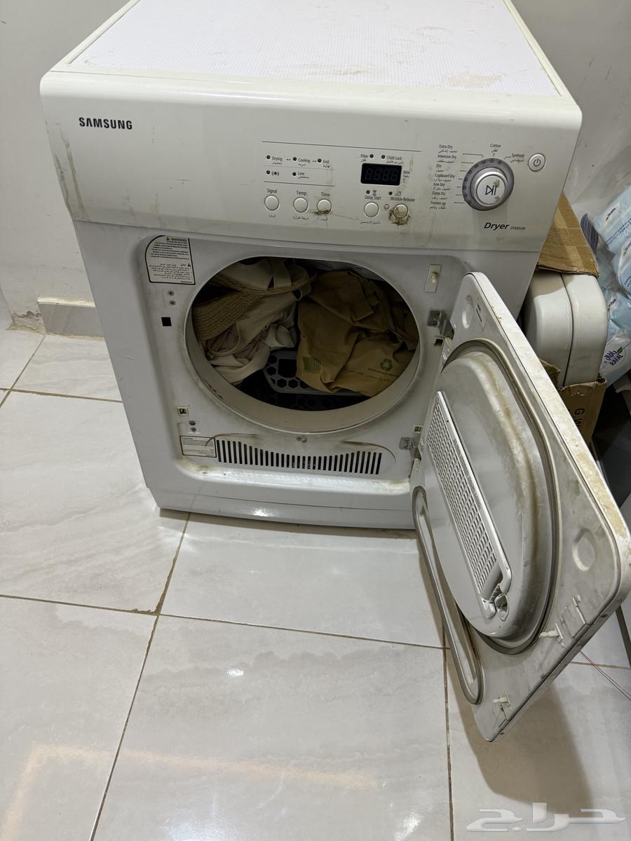 ثلاجه ونشافة سامسونج مستخدمات للبيع سعرها 200 ريال64540010652162110