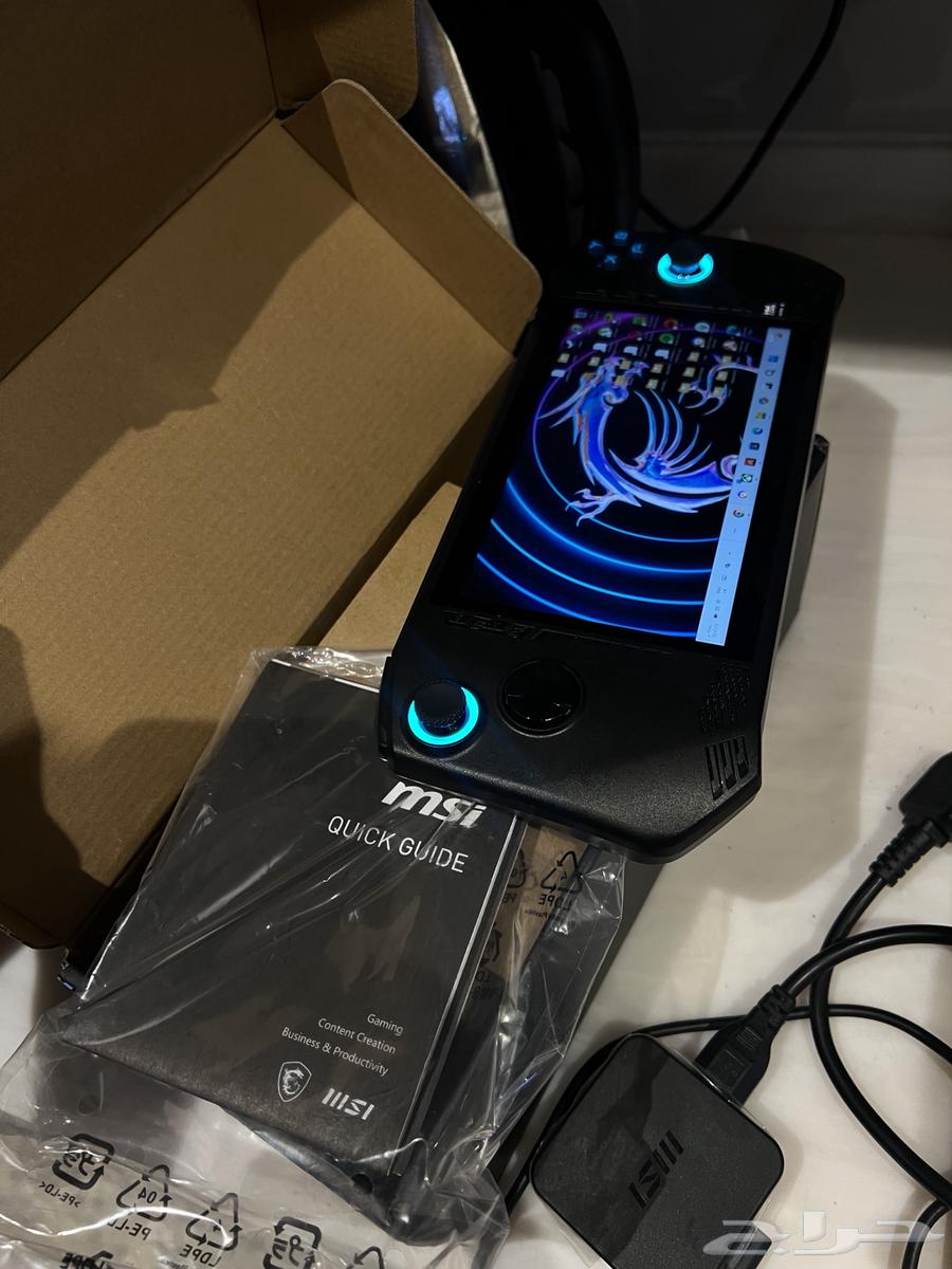 MSI Claw7 portable PC, very little use64542955438337110