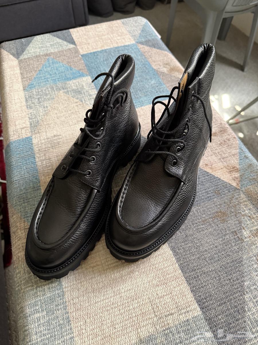 حذاء جلد إيطالي من أنتونيو مورزي جديد - مقاس 44 أو 44.564537100577665110