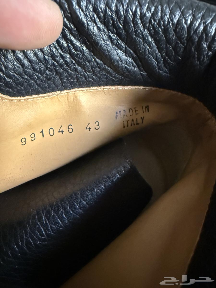 حذاء جلد إيطالي من أنتونيو مورزي جديد - مقاس 44 أو 44.564537100577665113