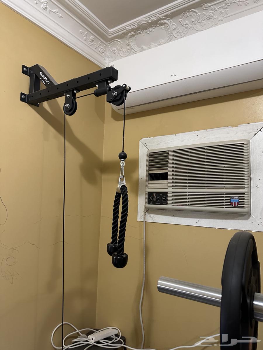 جيم منزلي home gym (اثقال  حديد  معدات)64542317349891110