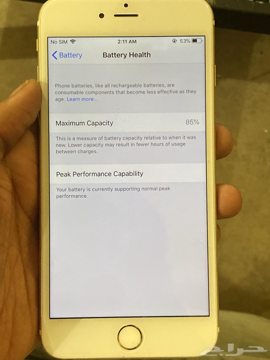 ايفون 6 البيع مستعجل64535638717313111