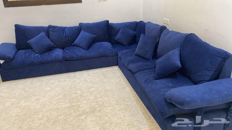 L-shaped used sofa, almost new, five meters64537867996161110