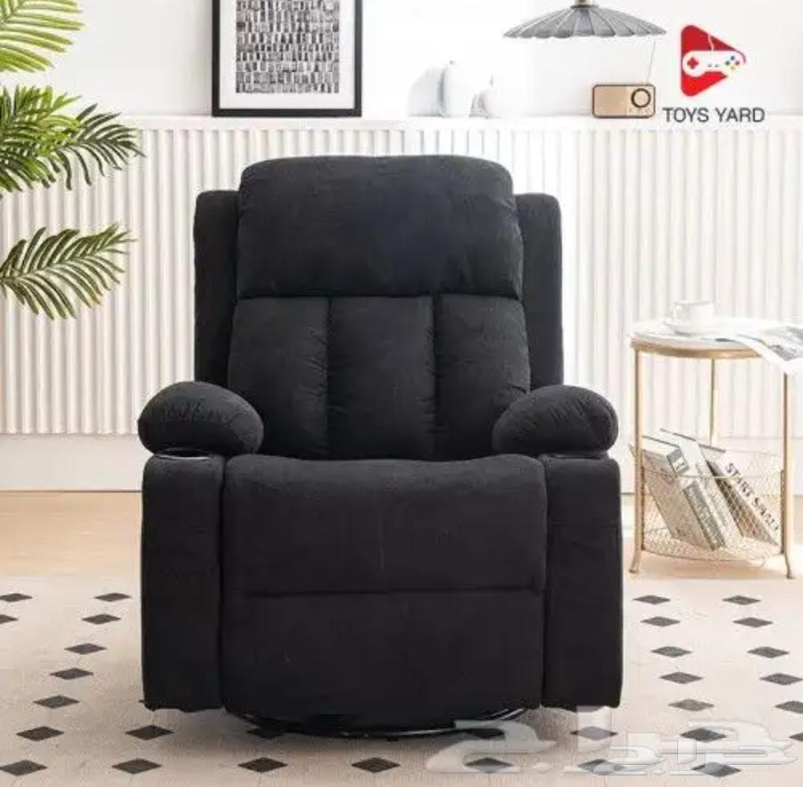 كرسي مساج كرسي راحه كرسي استرخاء كنب جلد و مخمل64537686958081113