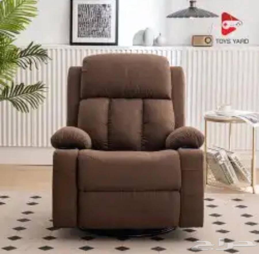 كرسي مساج كرسي راحه كرسي استرخاء كنب جلد و مخمل64537686958081112
