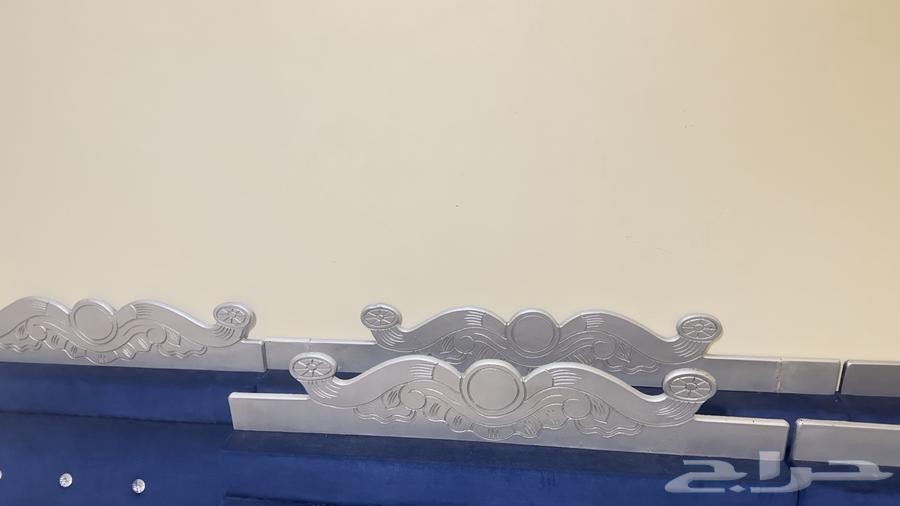 كنب ازرق وفضي64537546672259112