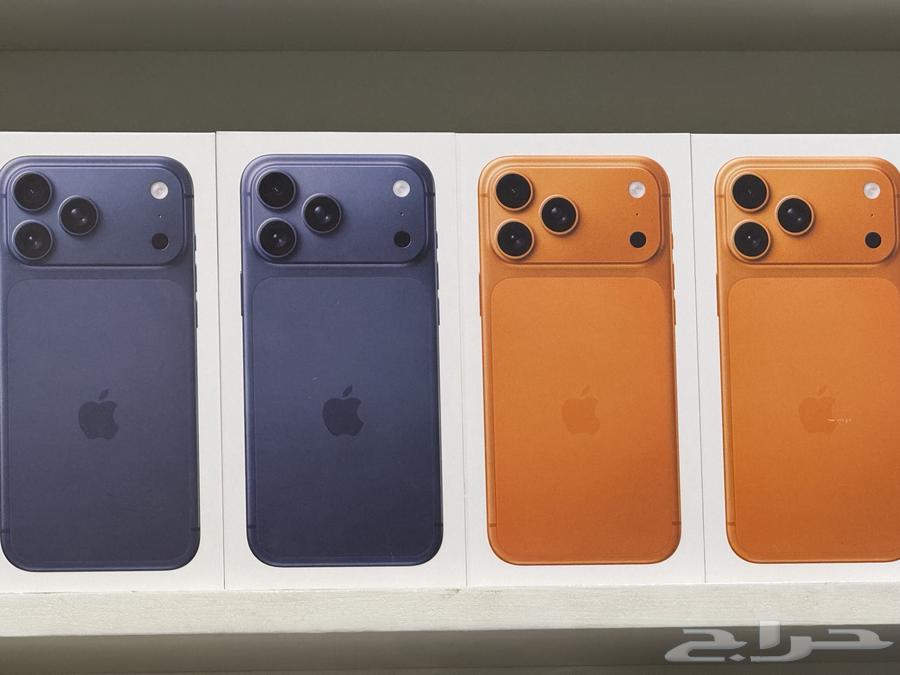 للبيع 4 حبات ايفون 17 برو ماكس 25664541478321539110
