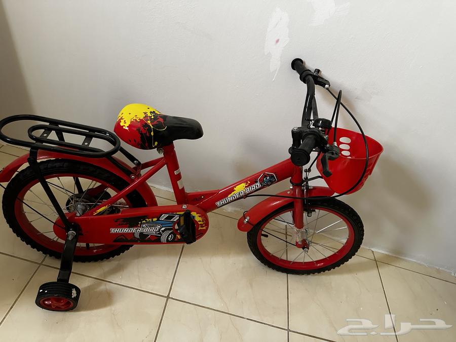 عجلة أطفال نظيفة وجديدة استعمال بسيط جدا64537728677889110