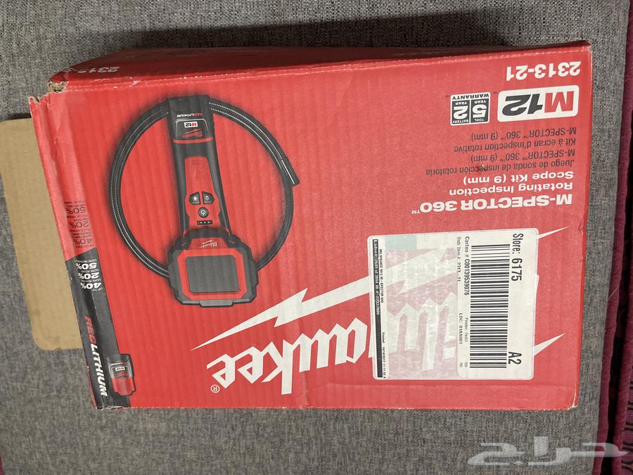 Milwaukee M12 M-Spector 360 منظار فحص دو ار احترافي (9mm)64543436245891110