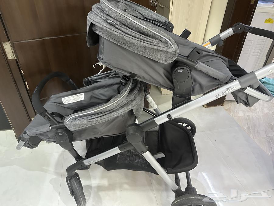 عرباية أطفال ل طفلين ماركة evenflo64537602333698112