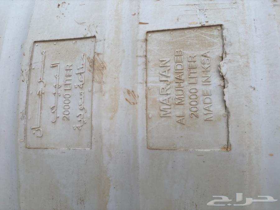 تانكي فيبر قلاس كبير سعة 20طن للبيع64540652509570113