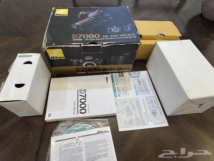 كاميرا نيكون Nicon D7000 بحالة ممتازة للبيع64536626835843110