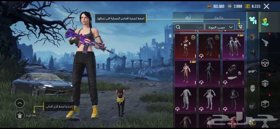 حساب ببجي للبيع السعر 250064539415089666111