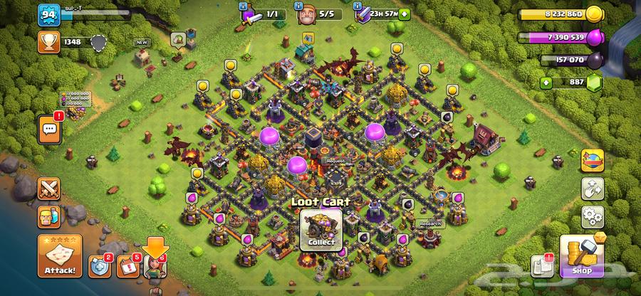 قرية تاون 10 كلاش اوف كلانس للبيع64539187682689110